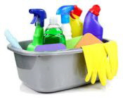 Cleaning Supplies Bucket